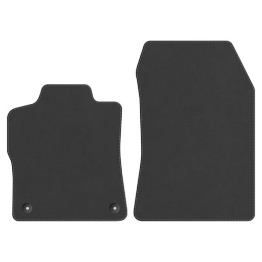 Opel Astra L 2022 г.в. Бархатные коврики Хэтчбек GRAPHITE FRONT LUX