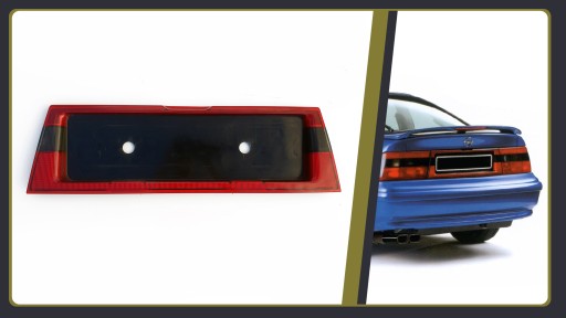 Декоративная накладка Opel Calibra, светоотражающая панель задней двери, тюнинг GM