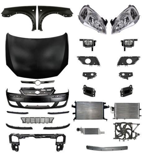 2386 - Opel Combo C 03-10 Ремень бампера Капот Крыло