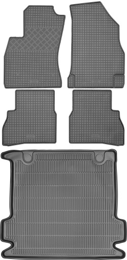 Opel Combo D VAN 5os 2012-2018 SET - Коврики + коврик в багажник