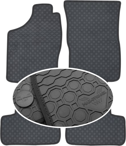 Opel Corsa A HB 1982-1993 гумові килимки PrimeLiner - Чорні