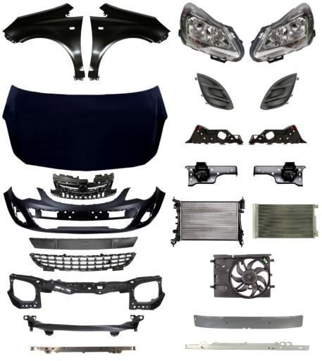 2517 - Opel Corsa D 11-14 Бампер Ремень Капот Крыло