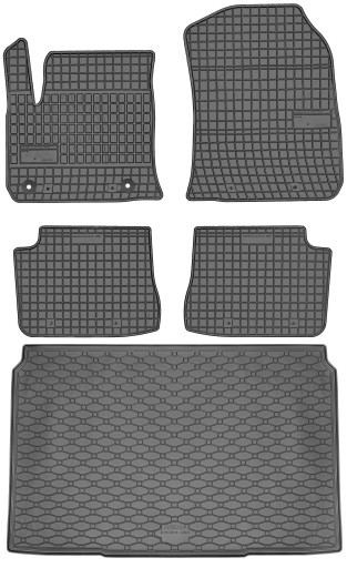 Opel Corsa-e Hatchback 2020 - Коврики резиновые + коврик в багажник