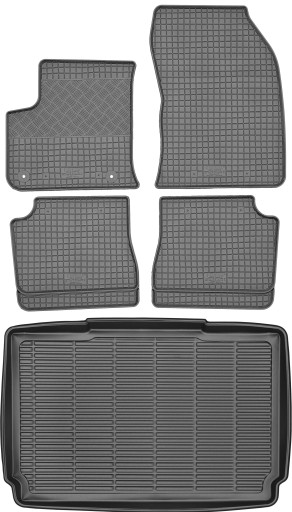 Opel Corsa-e Hatchback 2020 - КОМПЛЕКТ - Коврики + коврик в багажник