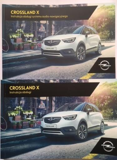 Opel Crossland X польська інструкція + медіа, радіо, навігація, телефон