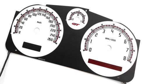 Opel GT Roadster INDIGLO MoMan Циферблаты одометра