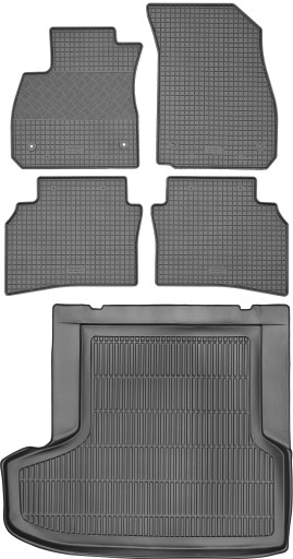 Opel Insignia B HB 2017 - КОМПЛЕКТ - Коврики + коврик в багажник