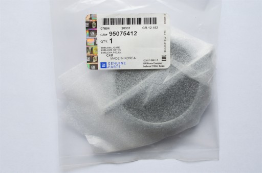 95075412 - Opel Karl 14-19 емблема значок логотип задня кришка