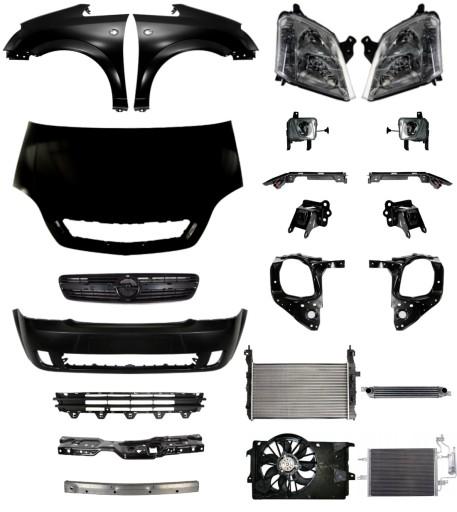 2444 - Opel Meriva 03-06 Ремень бампера Капот Крыло