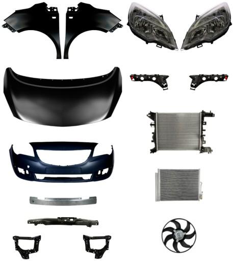 2425 - Opel Meriva 10-14 Бампер Ремень Капот Крыло