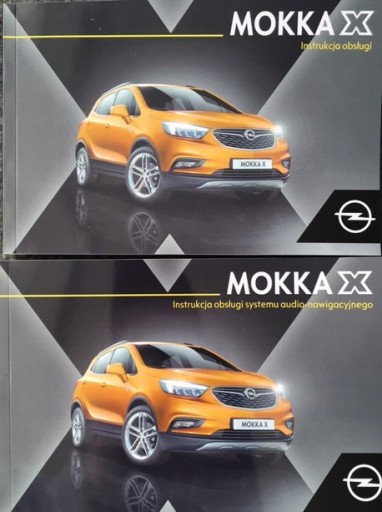 Opel Mokka X польская инструкция по эксплуатации 2016-2019 + медиарадионавигация