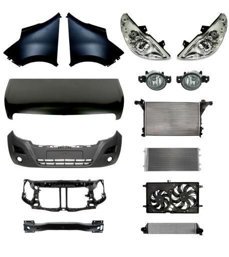 2409 - Opel Movano 10- Бампер, Ремень, Капот, Крыло