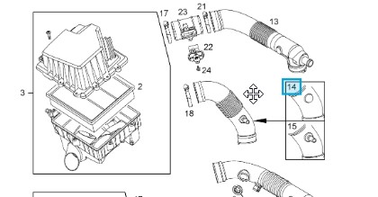 13248878 - Opel OE 13248878 випускний канал