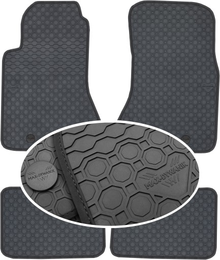 Opel Omega B1 B2 1994-2003 гумові килимки PrimeLiner - Чорні