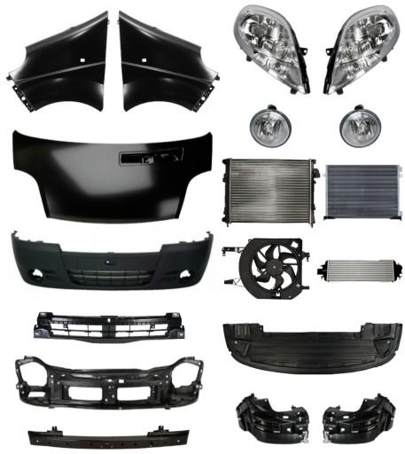 2366 - Opel Vivaro 07-14 Бампер Ремень Капот Крыло