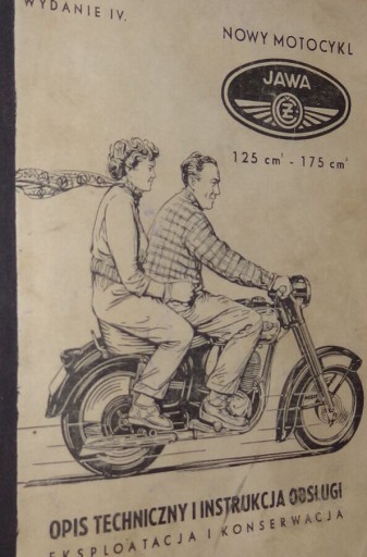 Технічний опис - Jawa Operation and Maintenance Manual 1959