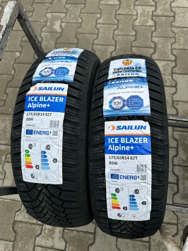 Зимова гума Sailun Ice Blazer Alpine+ 175/65R14 82 T пара 2 шт.