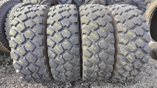 Шини 335/80R20 MICHELIN XZL 15мм х4