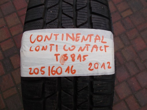 Шини Continental Conticontact TS815 205 60 16