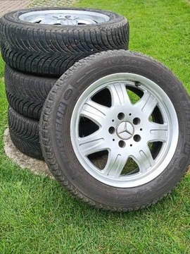 Зимова резина MICHELIN + Литі диски розміром 215/55R16