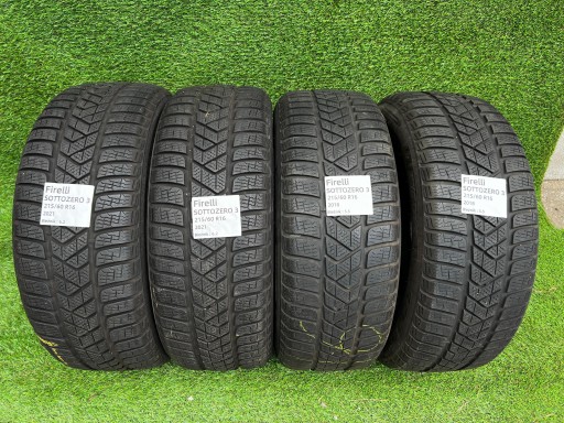 Зимние шины Pirelli Winter SottoZero 3 215/60R16 99 H