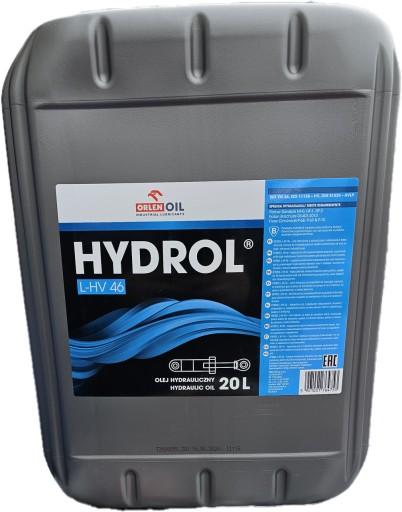 Олива гідравлічна Orlen Hydrol L-HV 46 20л