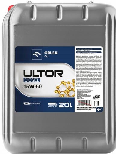 Масло Orlen Ultor Diesel 15W50 20л