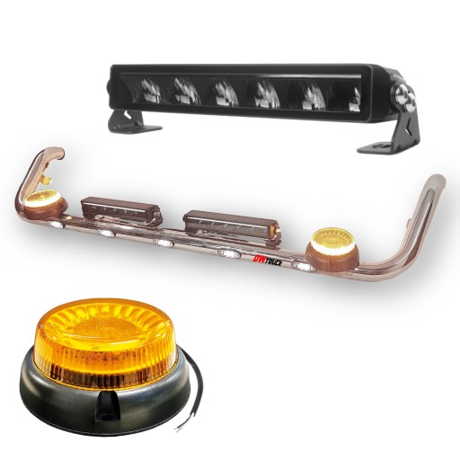 Трубопроводы на крыше/рама DAF XF Super Space (с освещением 15)