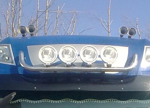 Трубопроводы на крыше Каркас крыши Daf XF Super Space