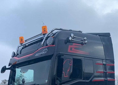 Верхний трубопровод MAN (с перекладиной)