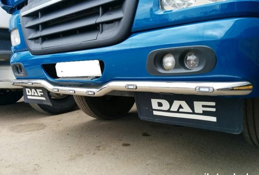 Пайпинг на бампер Daf CF 85