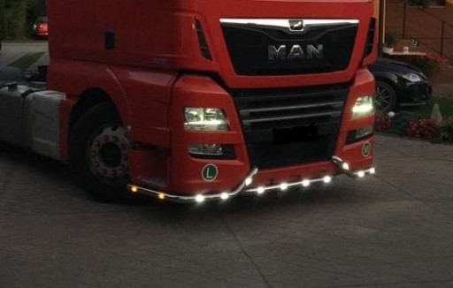 Патрубки бампера MAN Евро 6/Евро 5 (3 шт.)