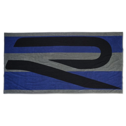 Пляжний рушник Orig VW R чорний/синій/сірий 180X80 5H6084500