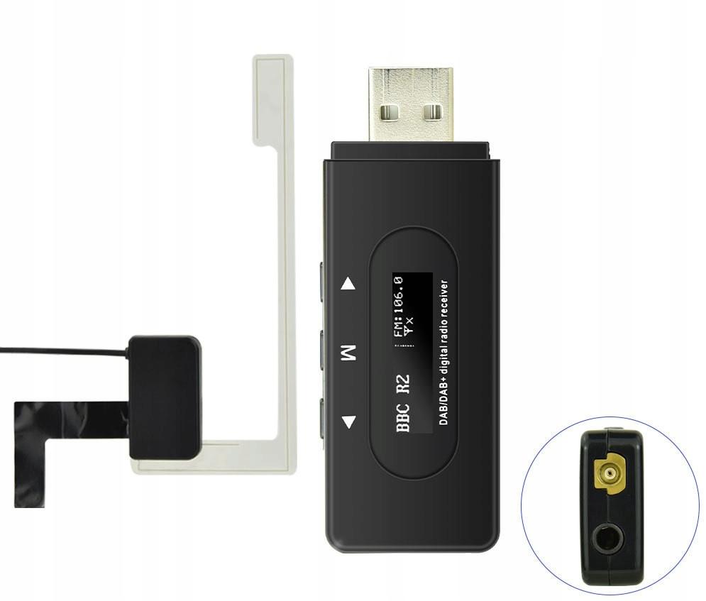 Оригинальная антенна DAB / DAB для автомобильного радио USB