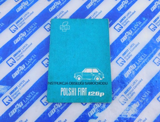 Оригинальное руководство по эксплуатации польский Fiat 126p FSM 126 ST 1 серия изд. 1974