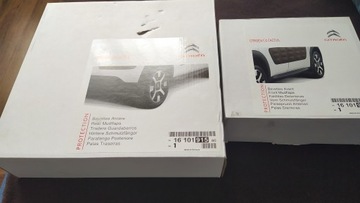 Оригінальні 2 комплекти передніх і задніх бризговиків на Сітроен Кактус, не були в ужитку