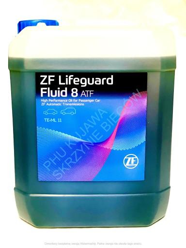 Оригинальное масло ZF Lifeguard Fluid 8 8HP 10L
