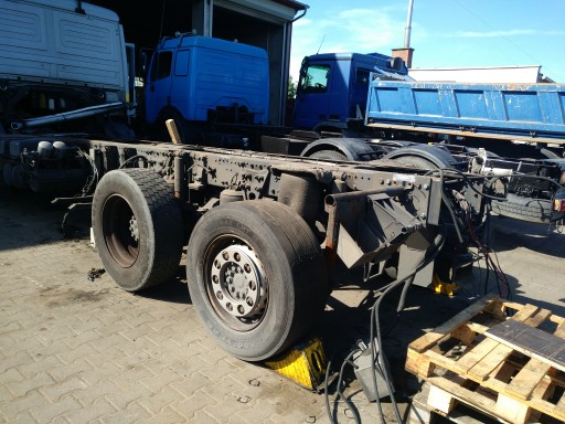 254704 - Суспендована вісь топтована mercedes actros mp2 mp3