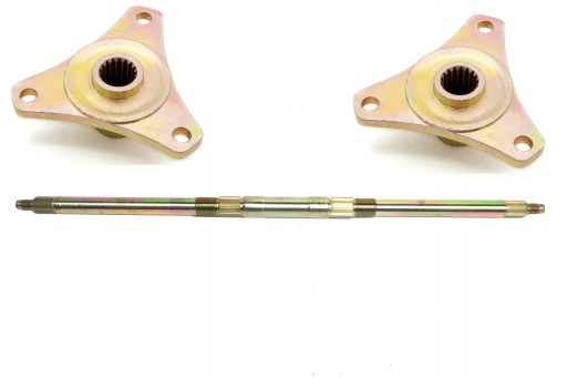 LS001-611A - Задній міст 61см квадроцикл ATV 110 125 17F / 23F CPL маточини