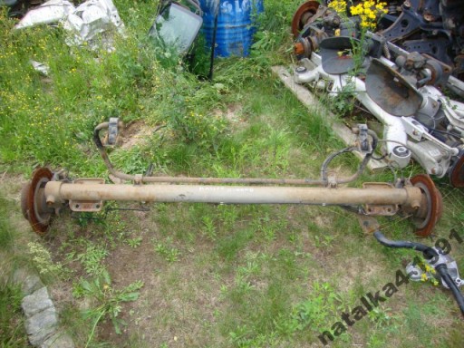 8201 - Задня вісь, головний промінь movano