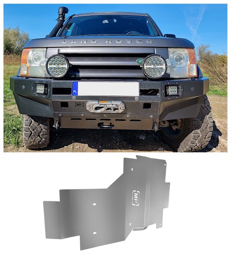 Чехол HD на редуктор Land Rover Discovery 4, алюминий