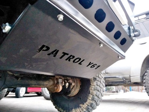 Стальной кожух рулевой рейки Patrol Y61