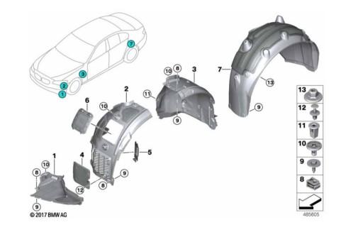 XF-M345 - Радиатор YAMAHA R1 2015-2021 RN32 RN49