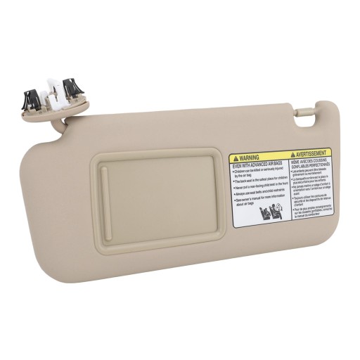 Сонцезахисний козирок для автомобіля сірий, антибліковий, легкий, D6