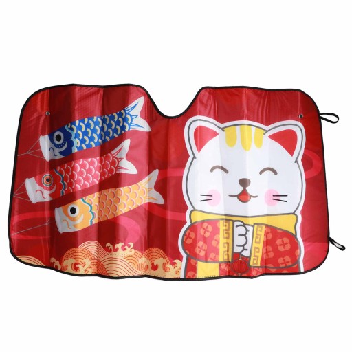 Victool1616220205917 - Милий мультиплікаційний сонцезахисний навіс від лобового скла автомобіля