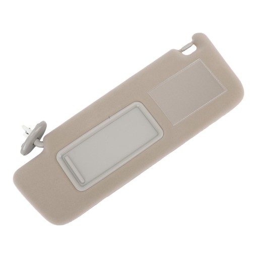 Сонцезахисний козирок з дзеркалом для макіяжу і