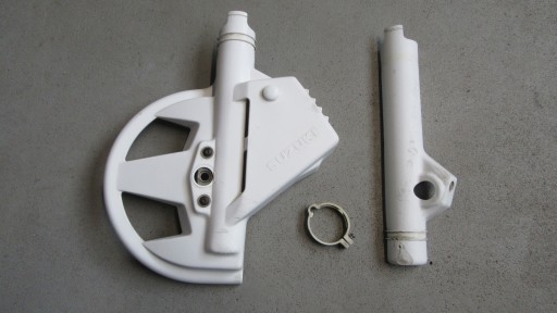 2909993934327576432 - Захист гальмівного диска амортизаторів Suzuki DR 750 Big 1989