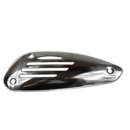 8454655 - Хромированная крышка глушителя Vespa LX LXV s Sprint ET2 ET4 ORG