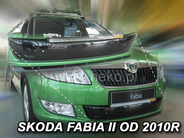 Зимова решітка радіатора SKODA Fabia II Lift Нижня