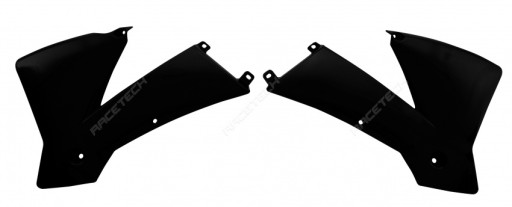 Накладки на радіатор UFO сині KT03066089